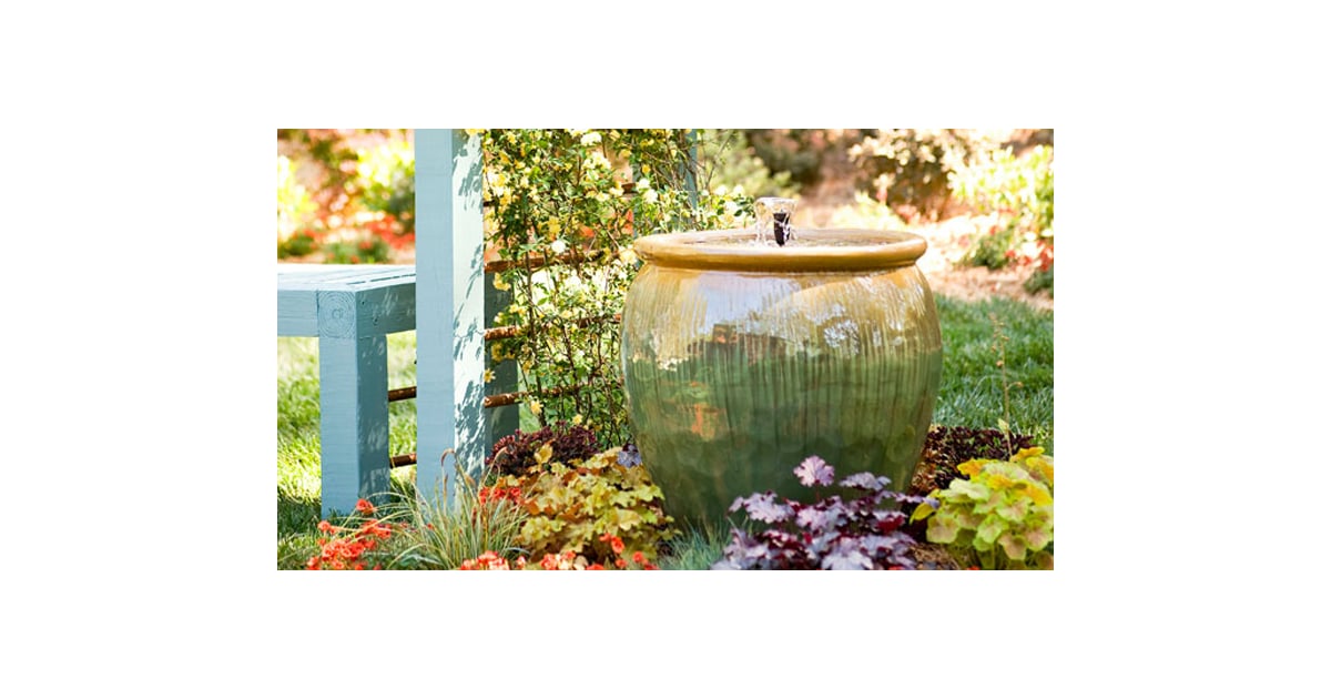 14. Garden Fountain | Easy Ways to Update Your Outdoor Space | POPSUGAR