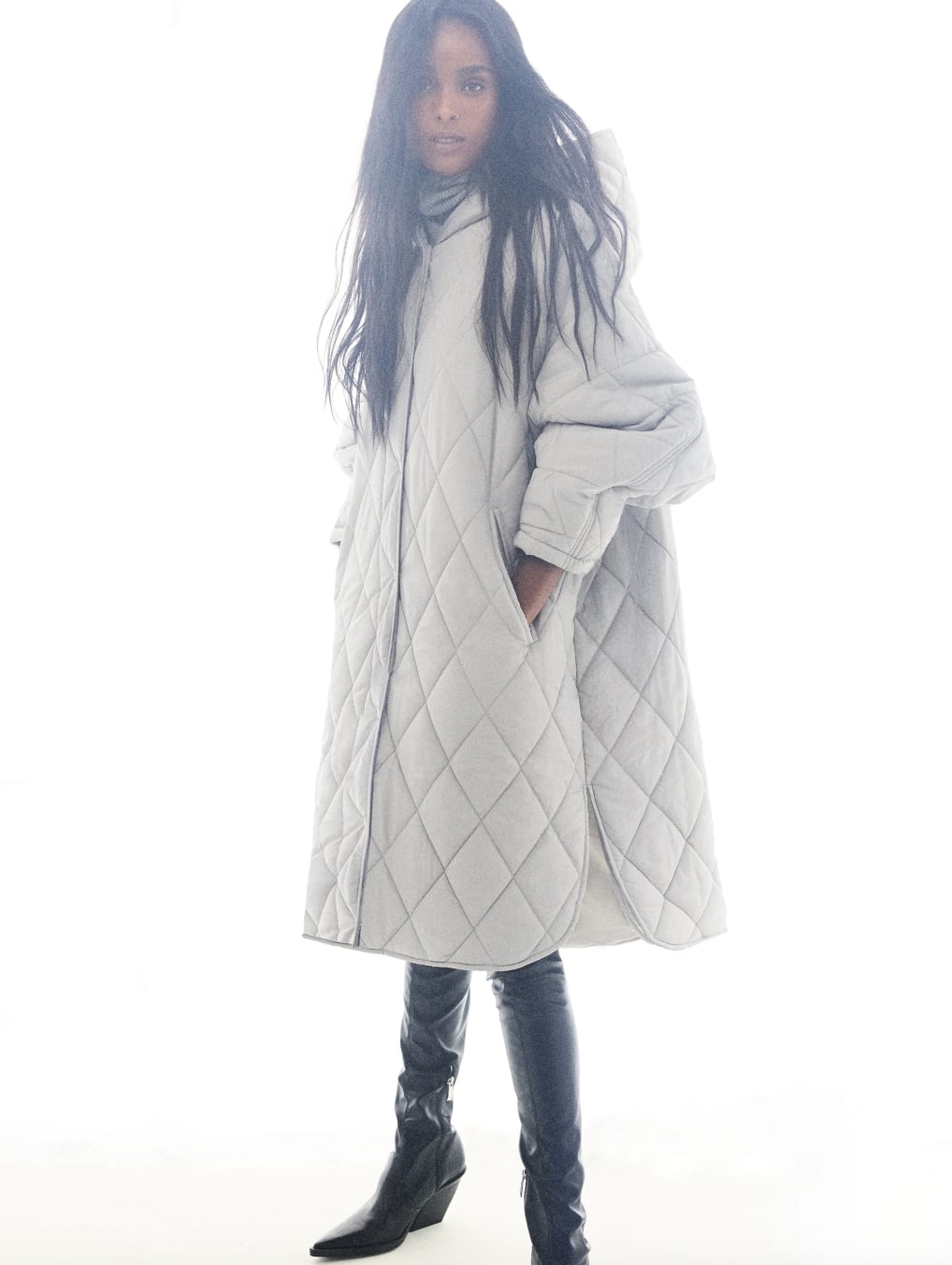 oversized padded coat