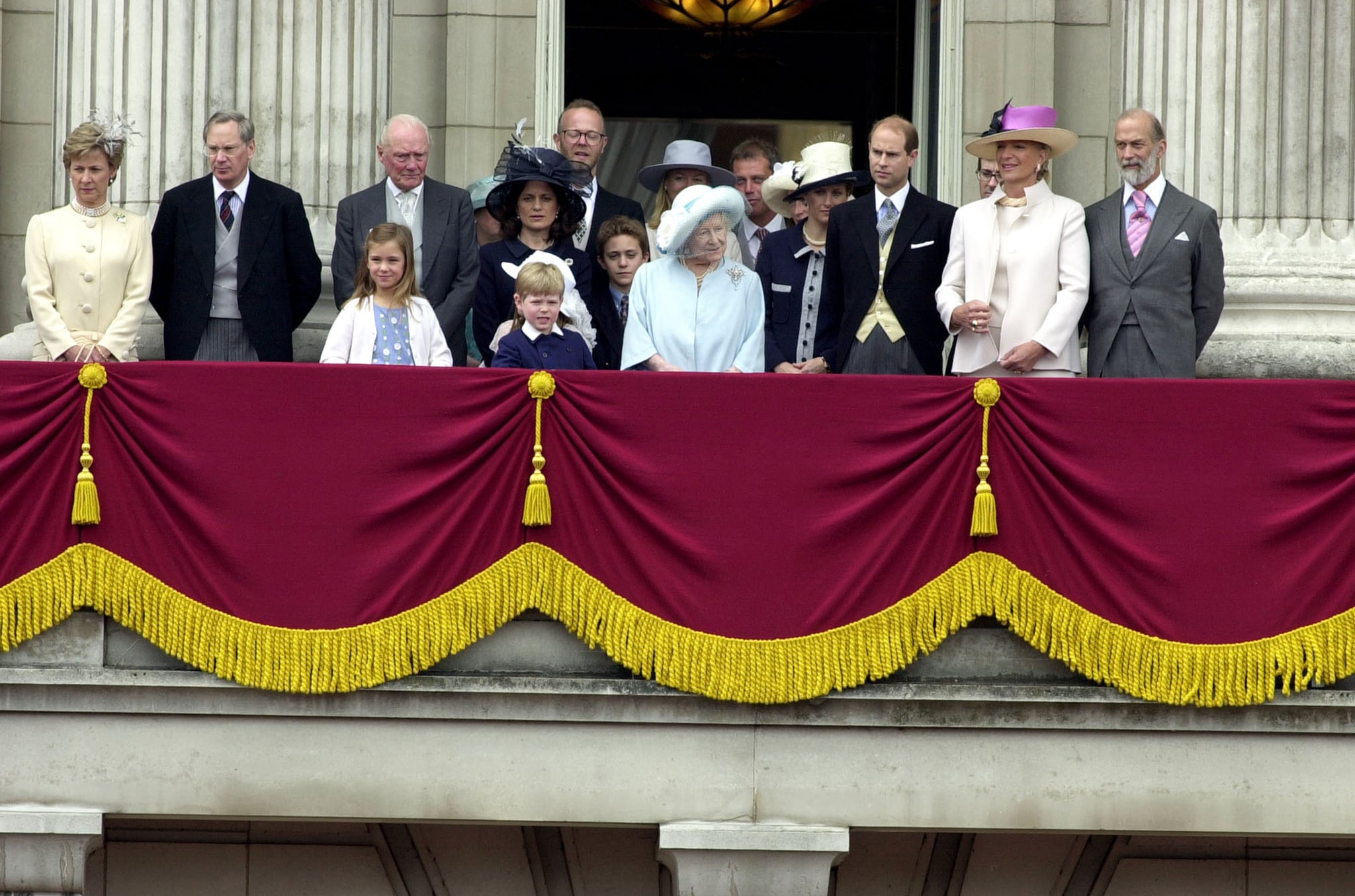 Trooping the Colour: Extended British Royal Family