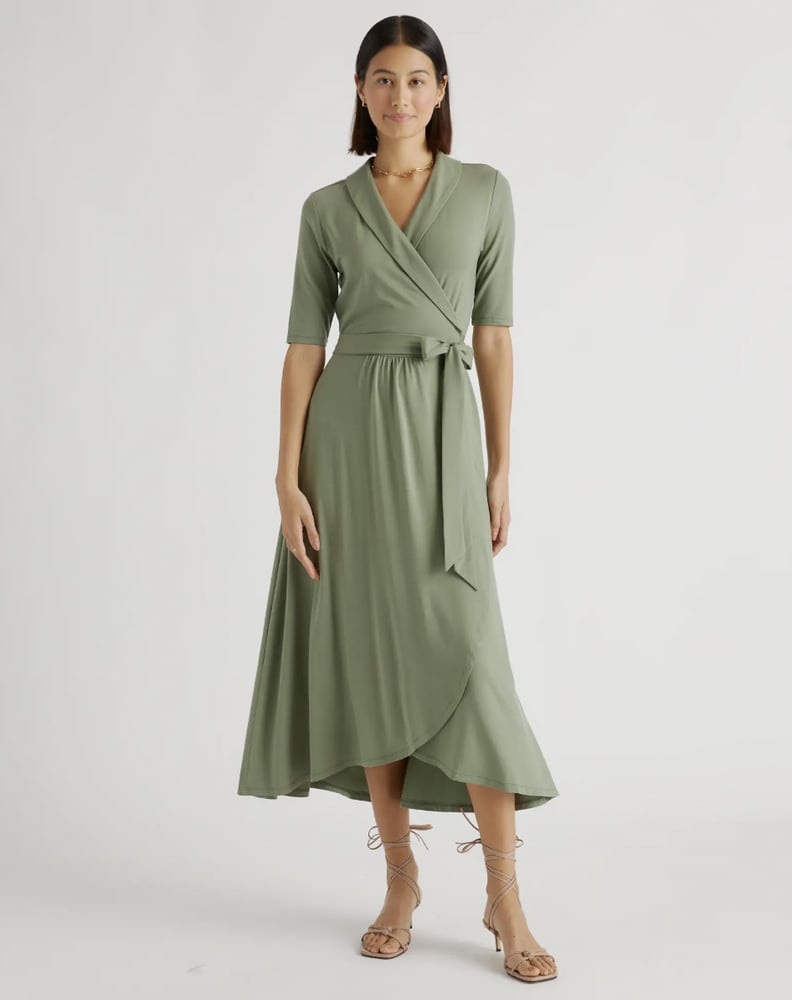A Wrap Dress For a Big Bust