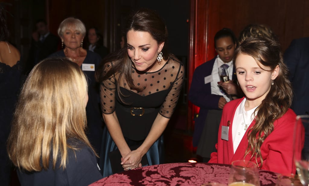 Pregnant Kate Middleton Hosts Wellbeing in Schools Awards