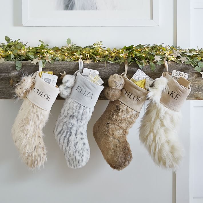 Faux-Fur Stocking Collection