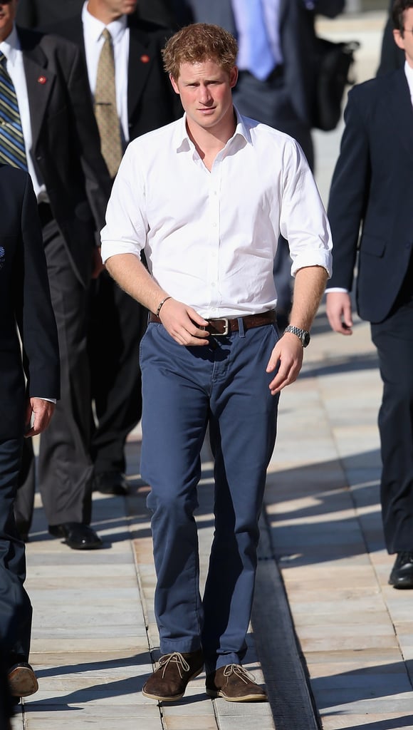 Prince Harry at the World Cup in Brazil