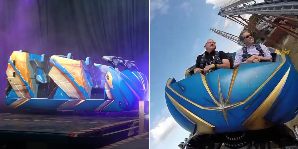 how fast does the guardians of the galaxy ride at epcot go