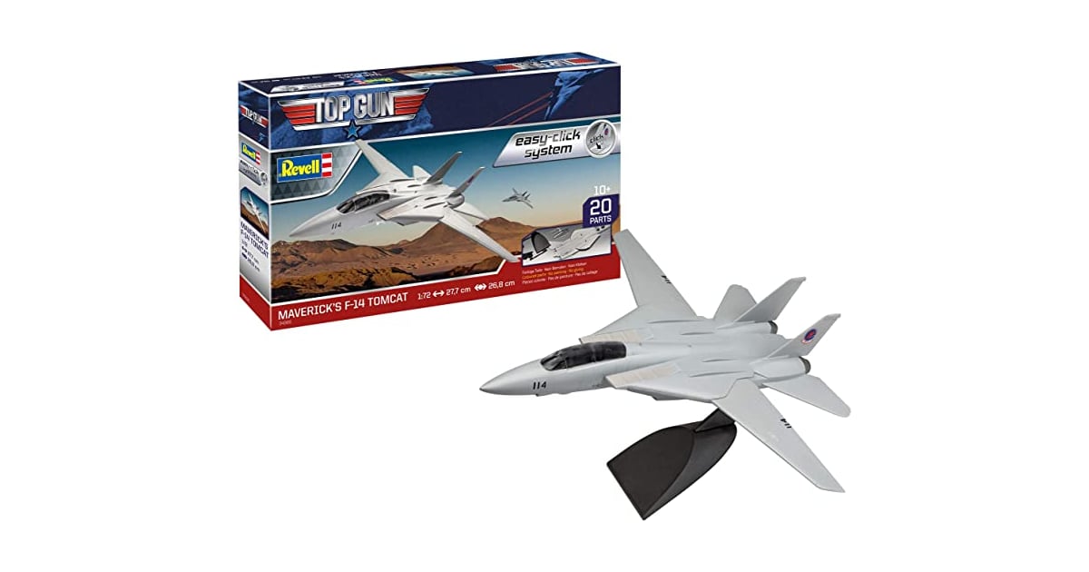 Revell F14 Tomcat "Top Gun" Plastic Model Kit Top Gun Gifts For Fans