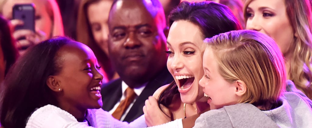 Angelina Jolie With Her Daughters | Pictures