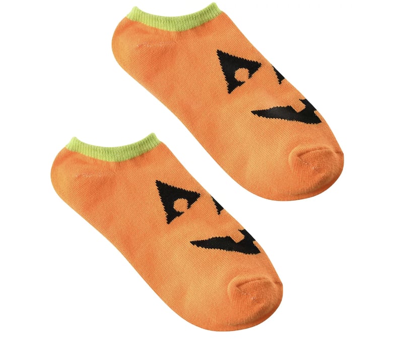 Jack-o'-Lantern Ankle Socks