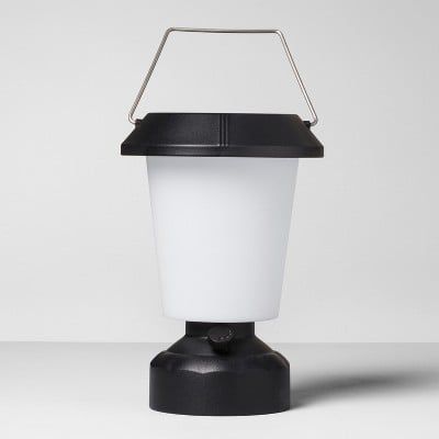 Battery-Operated Metal Lantern