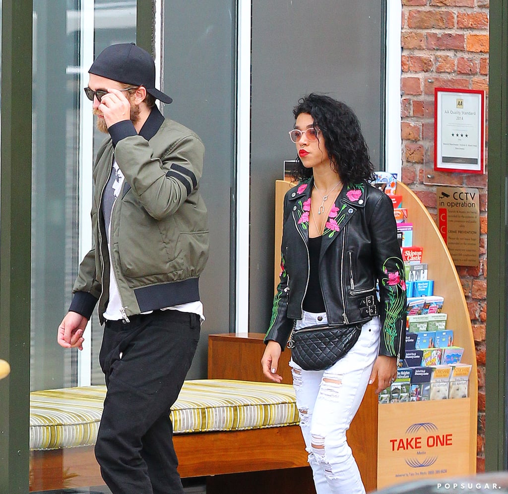 Robert Pattinson and FKA Twigs in England