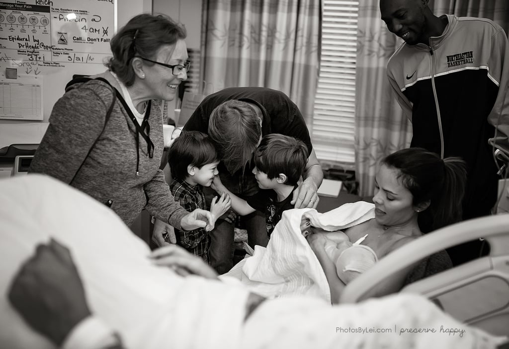 "Grandma and Cydnee's boyfriend meet Oliver for the first time."