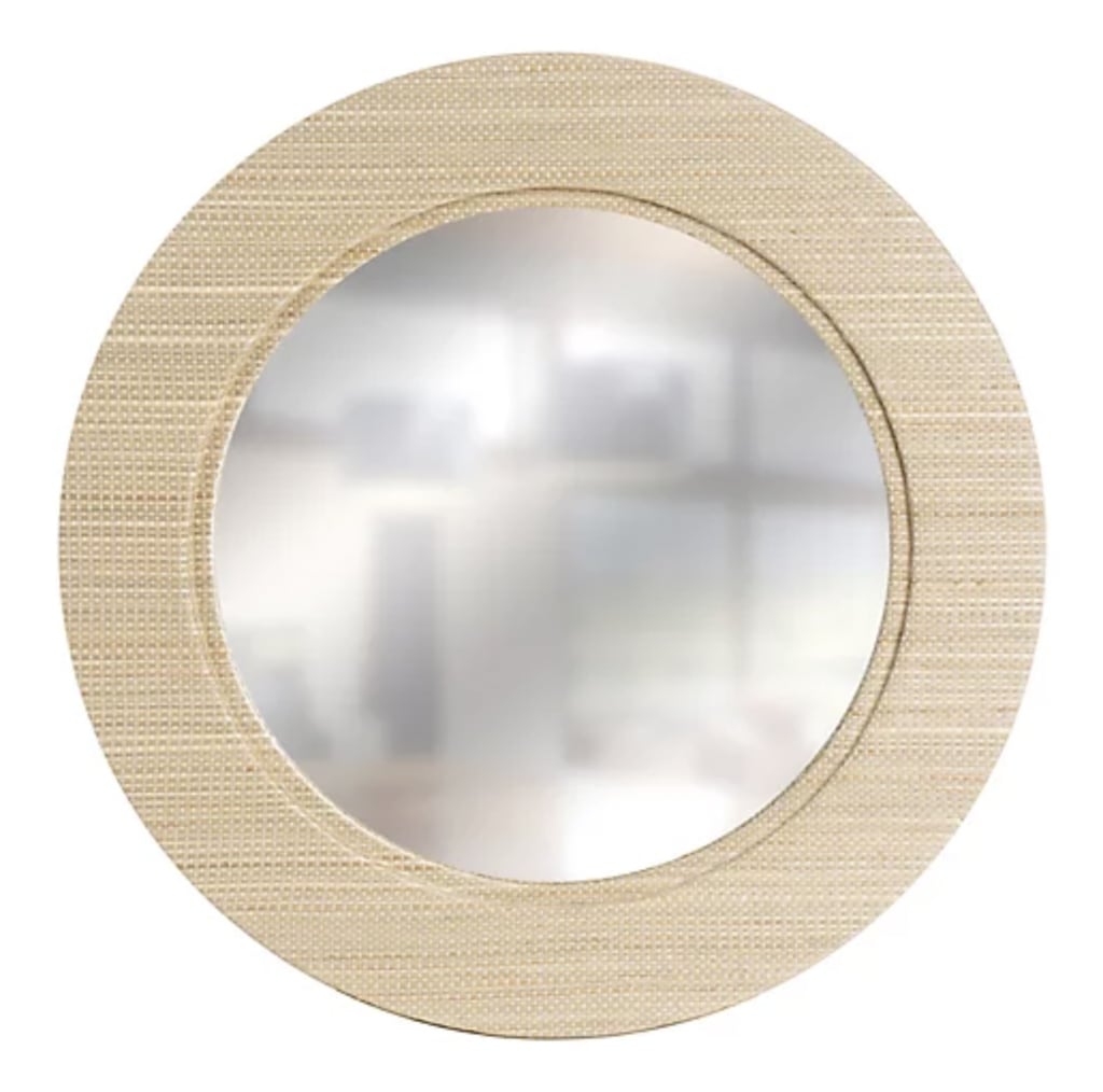 Everhome Round Raffia Mirror