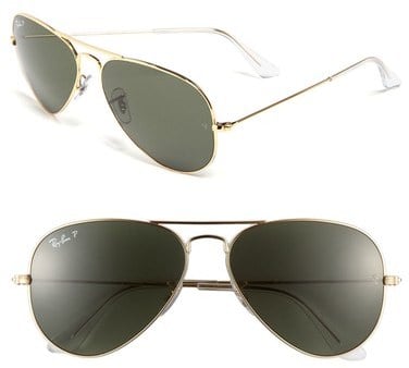 Ray-Ban 'Original Aviator' 58mm Polarized Sunglasses
