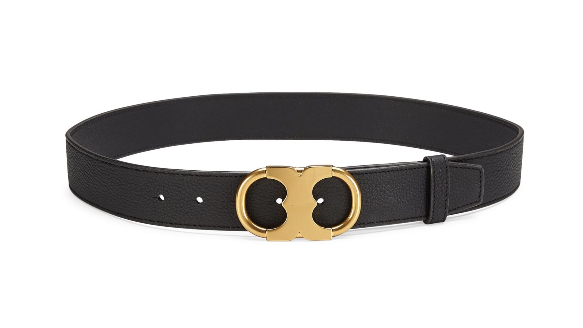 Tory Burch Gemini Leather Belt | 8 Belts to Wear If You're Not Getting the  Gucci One | POPSUGAR Fashion Photo 3