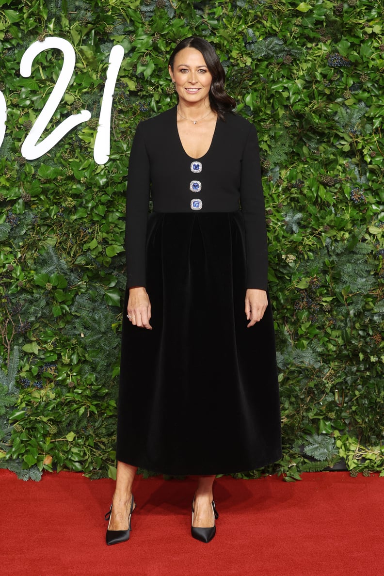 Caroline Rush at the 2021 Fashion Awards