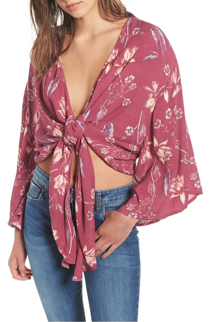 Billabong Sometimes Yours Knot Front Top