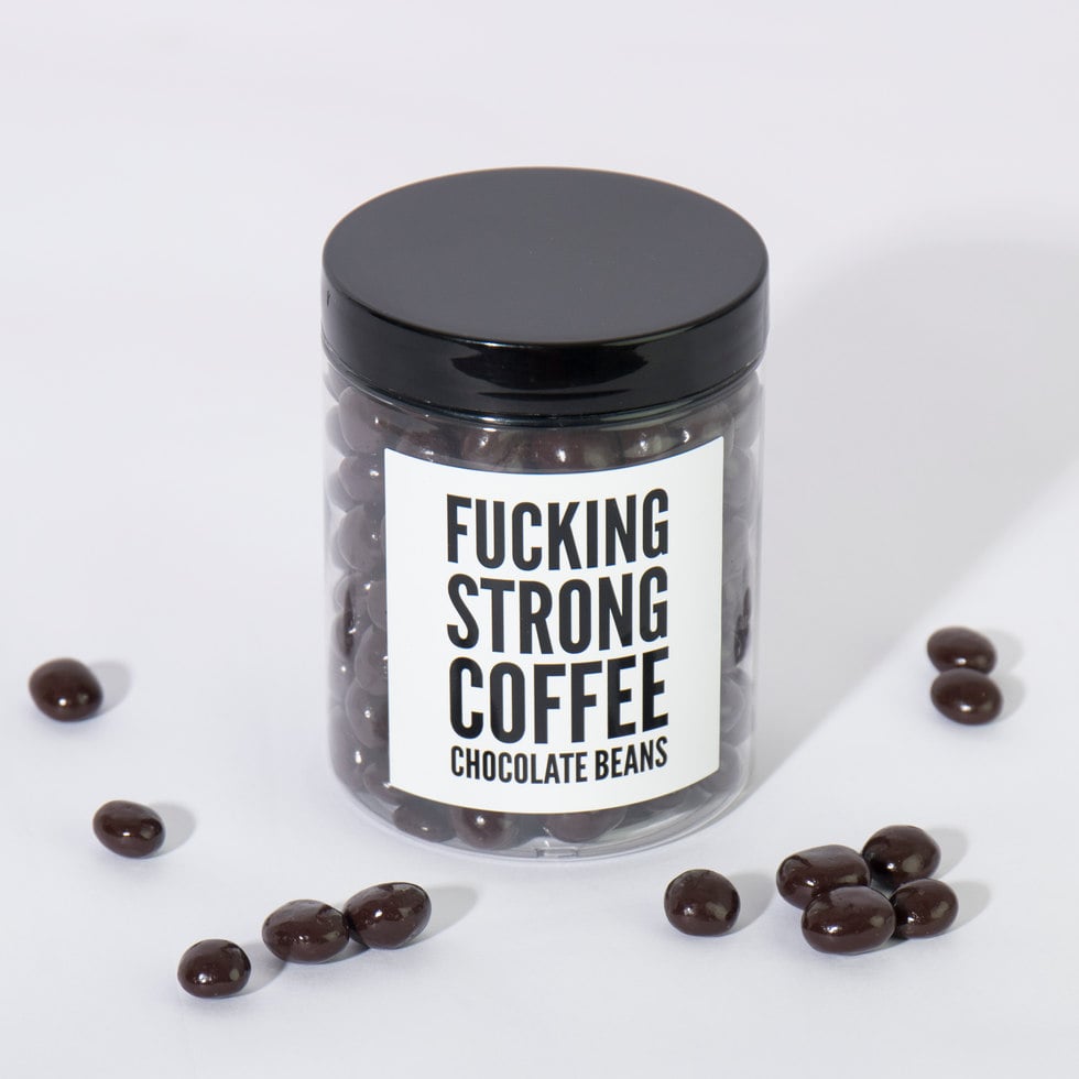 F*cking Strong Coffee Chocolate Beans.