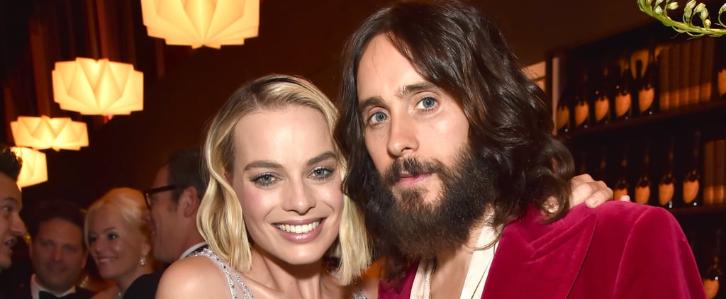 Margot Robbie and Jared Leto at Vanity Fair Oscar Party 2018