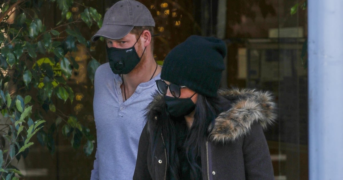 Meghan Markle Looks Bundled Up in This Cozy J.Crew Coat With Prince Harry