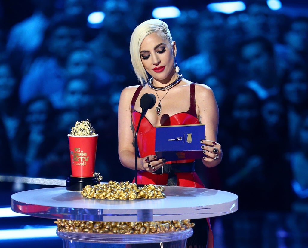 Lady Gaga at MTV Movie and TV Awards 2018