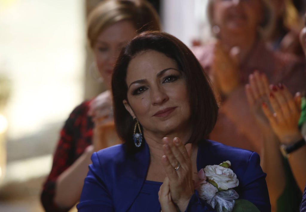 Gloria Estefan guest stars as Santana's mother.