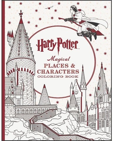 Harry Potter Magical Places & Characters Colouring Book