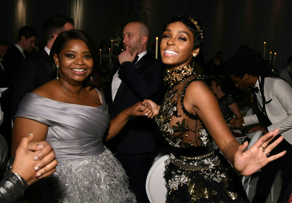 Pictured: Octavia Spencer and Janelle Monáe