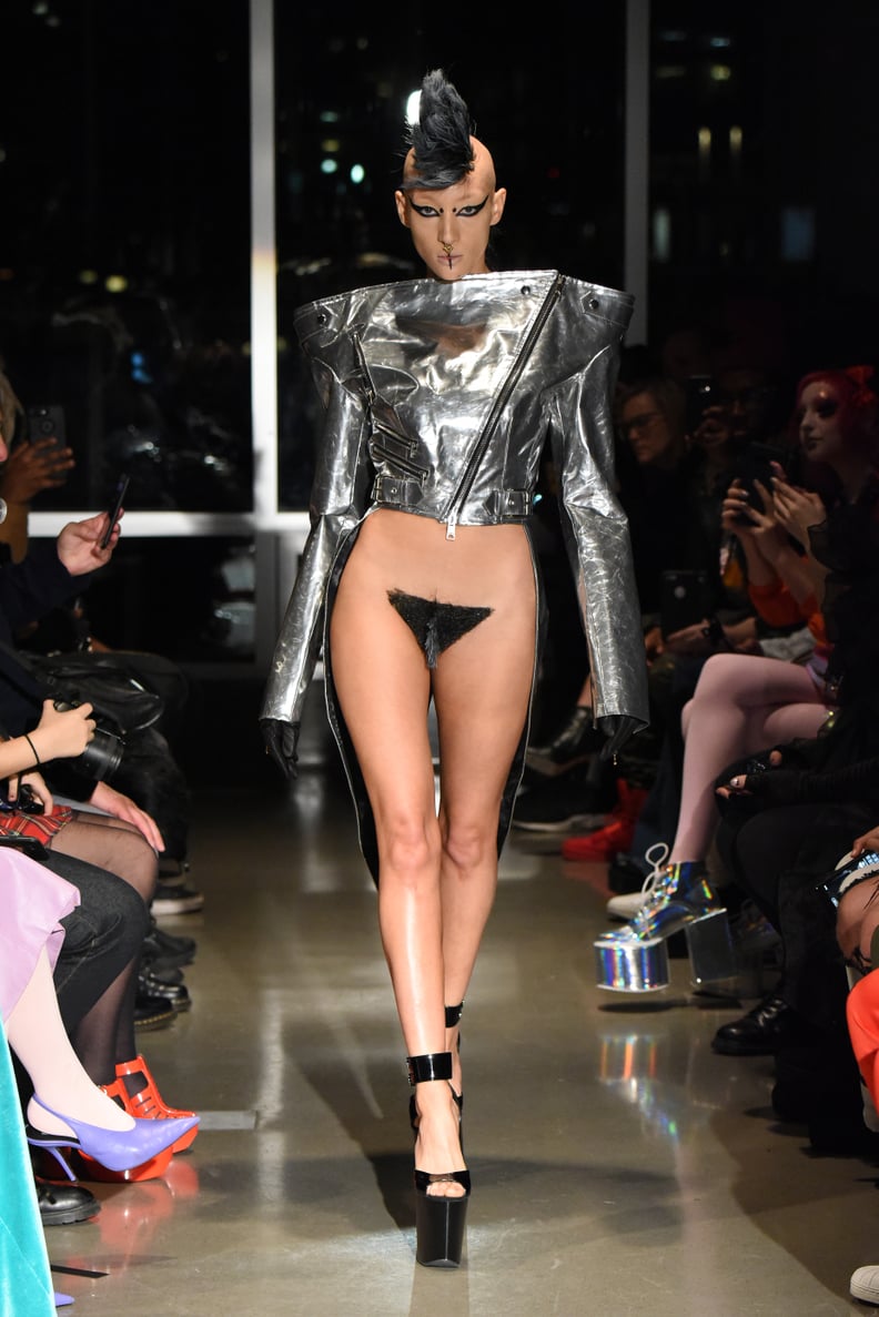 Vagina Wigs / Merkins at New York Fashion Week
