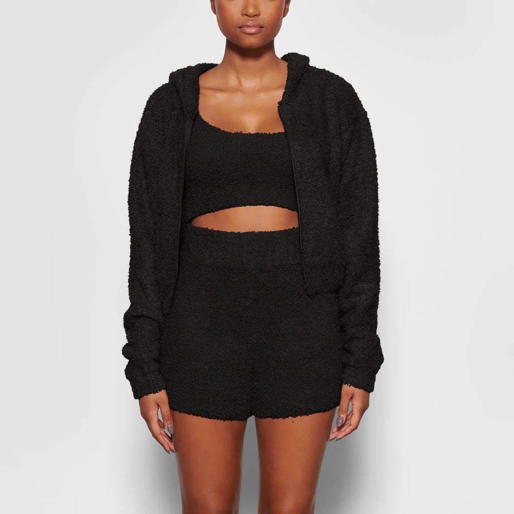 Skims Cozy Knit Zip Up Hoodie ($78)