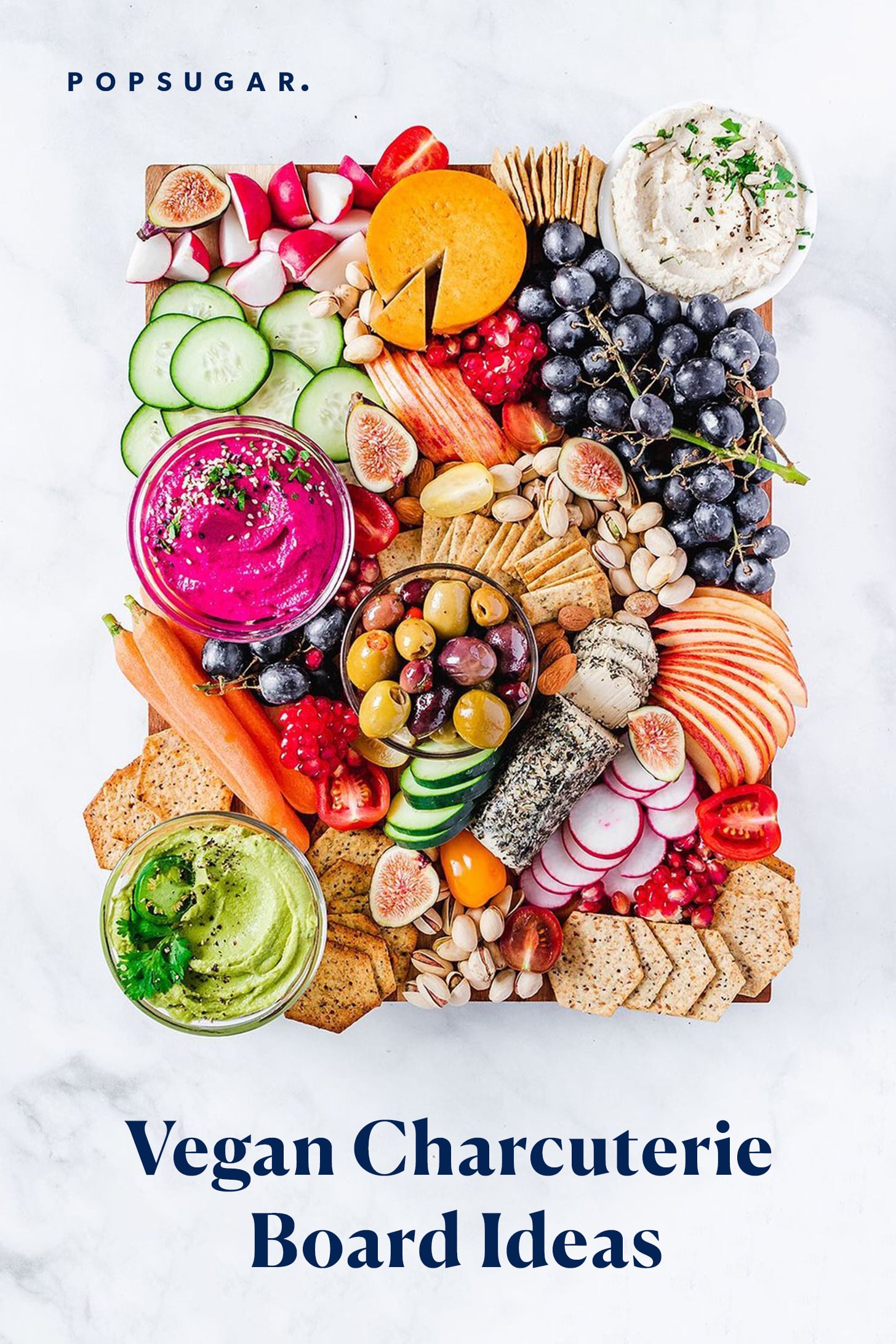 Best Vegan Cheese Board (Vegan Charcuterie Board)