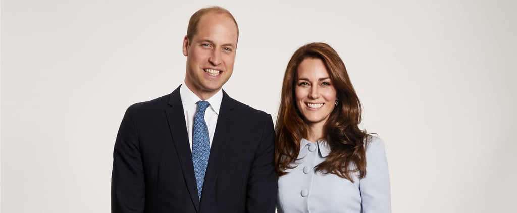 Kate Middleton Blue Suit Christmas Card 2017