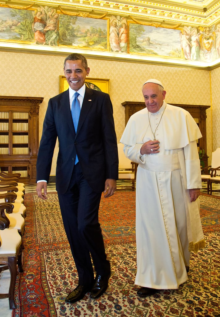 Barack Obama Meeting Pope Francis | Pictures