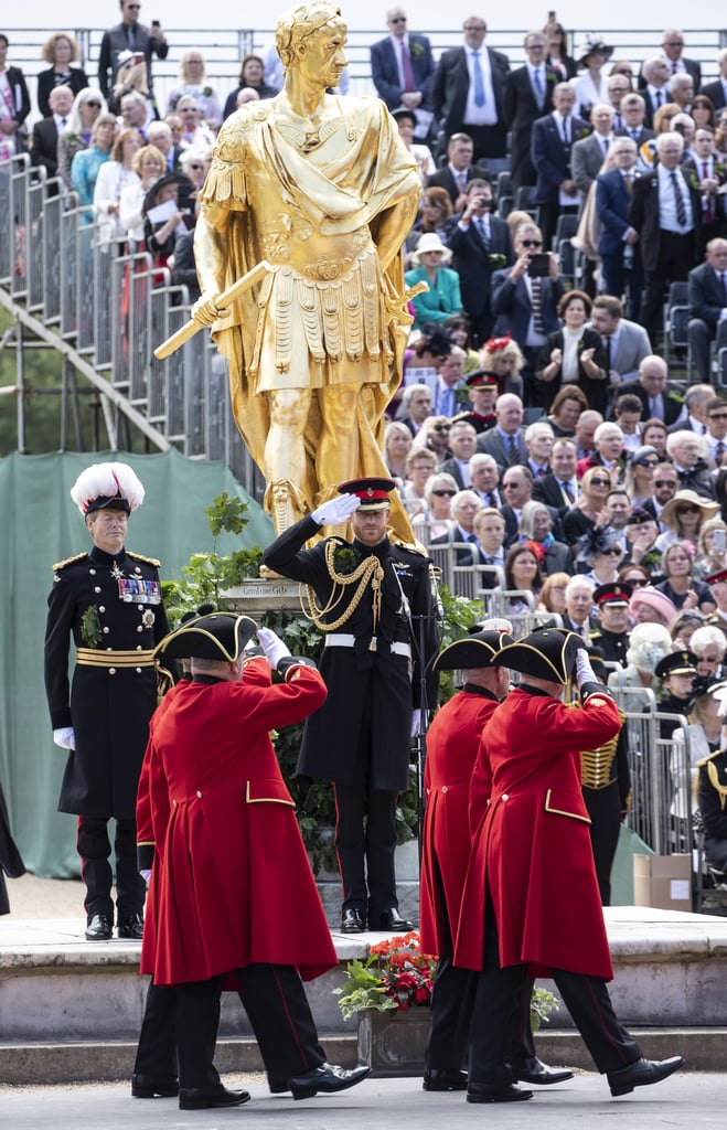 Prince Harry at the Founder's Day Parade June 2019