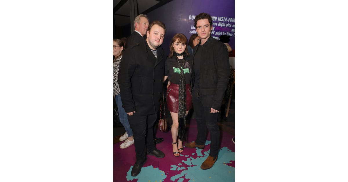 Game of Thrones Reunion Maisie Williams Kit Harington Photos POPSUGAR