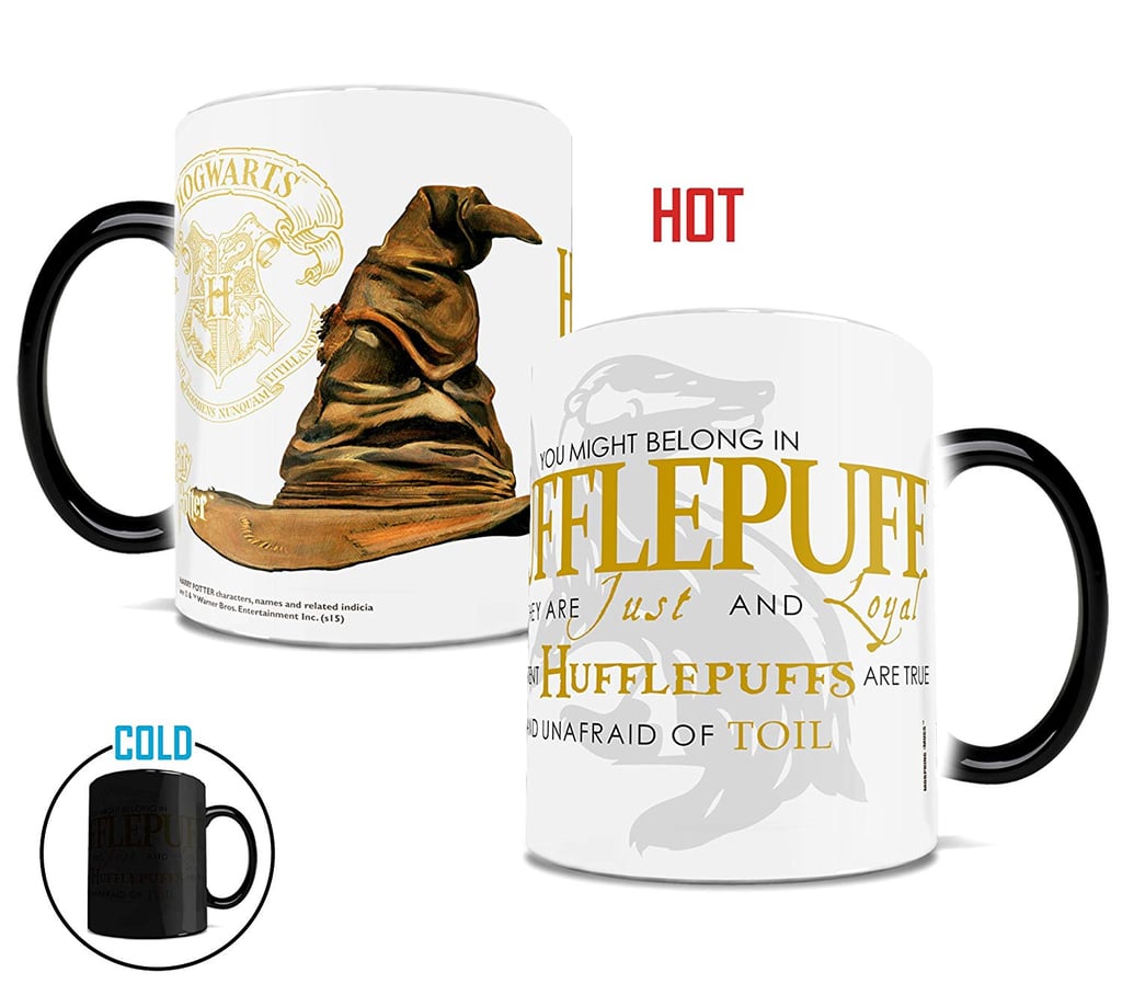 Morphing Mug Harry Potter Hufflepuff Gifts POPSUGAR Entertainment