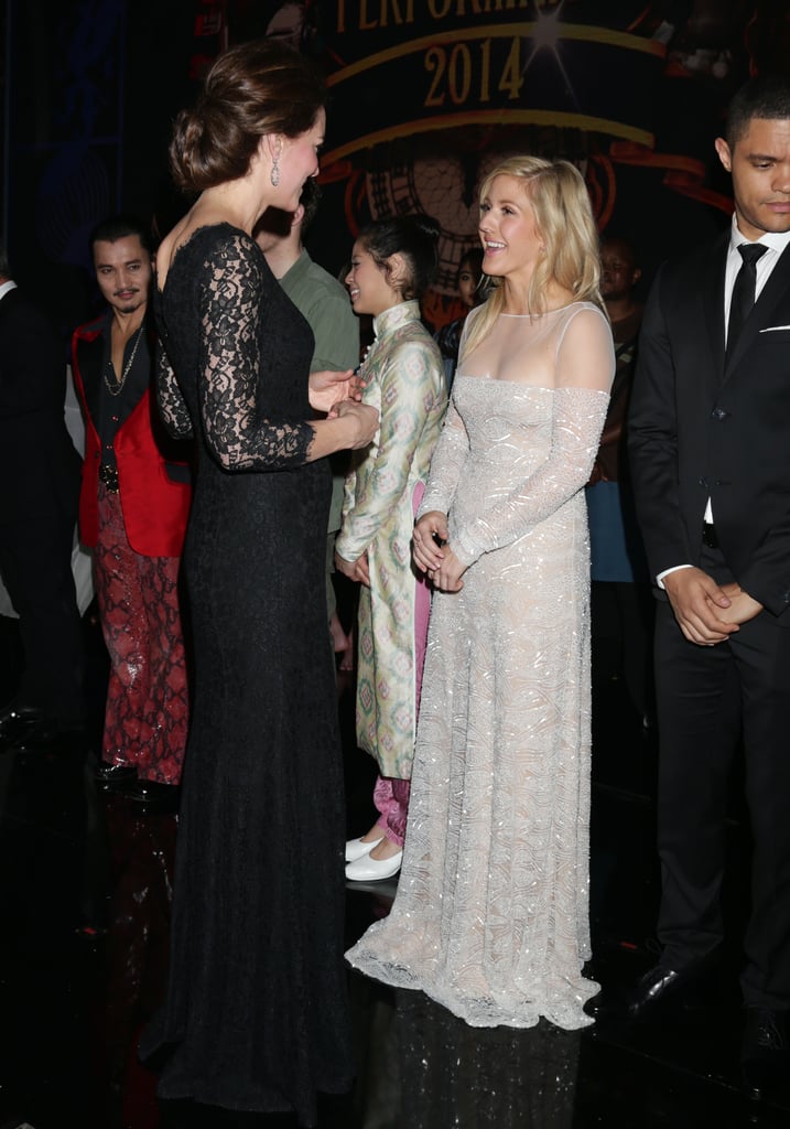 Kate Middleton and Prince William at Royal Variety Show 2014