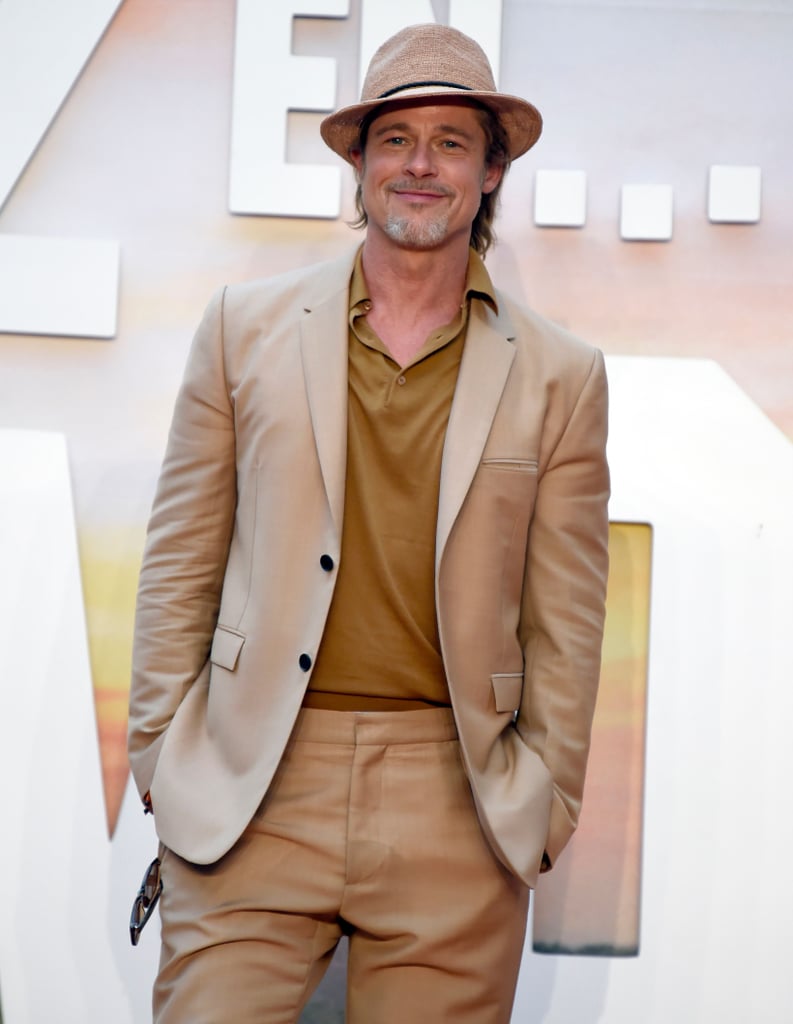 Brad Pitt at the Mexico premiere of Once Upon a Time in Hollywood.