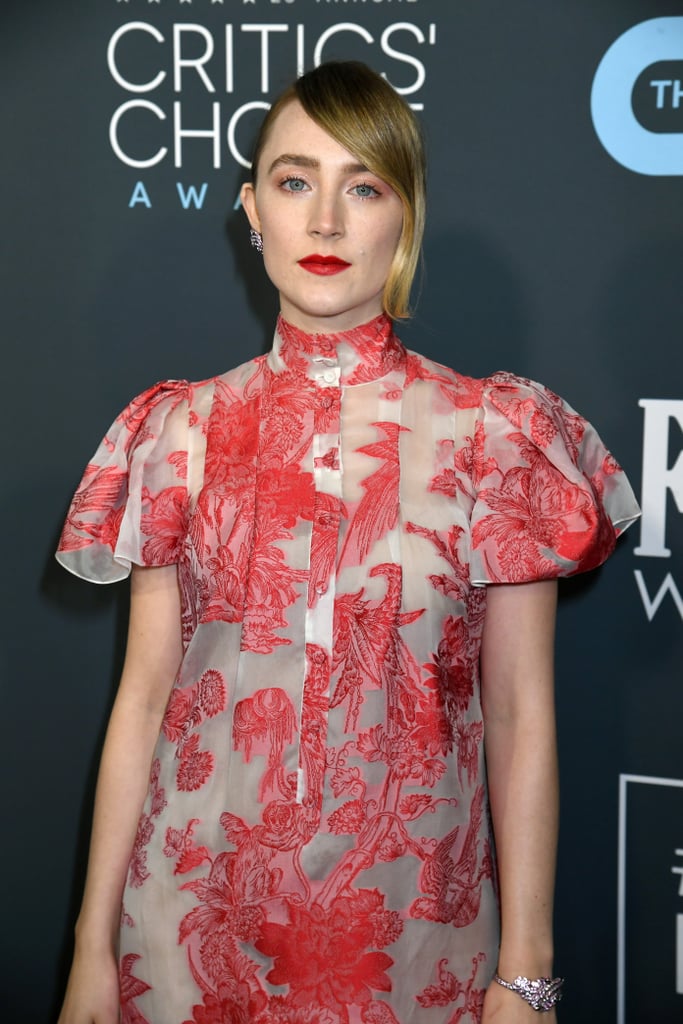 Saoirse Ronan's Erdem Dress at Critics' Choice Awards 2020