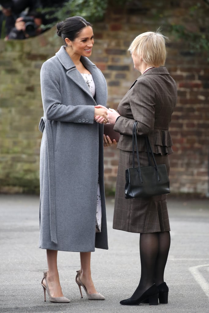 Meghan Markle's Brock Collection Floral Dress December 2018