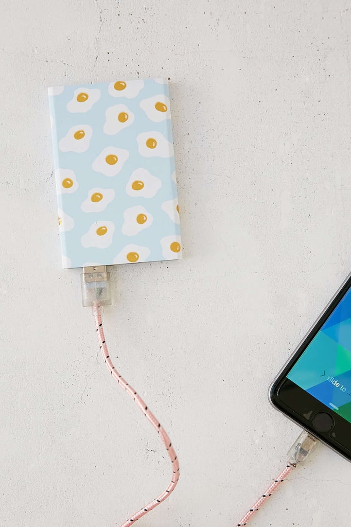 Sunny Side Up Slim Portable Power Charger ($24)