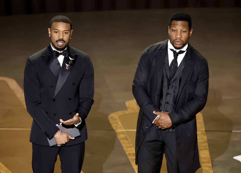 Michael B. Jordan and Jonathan Majors Shout Out Angela Bassett