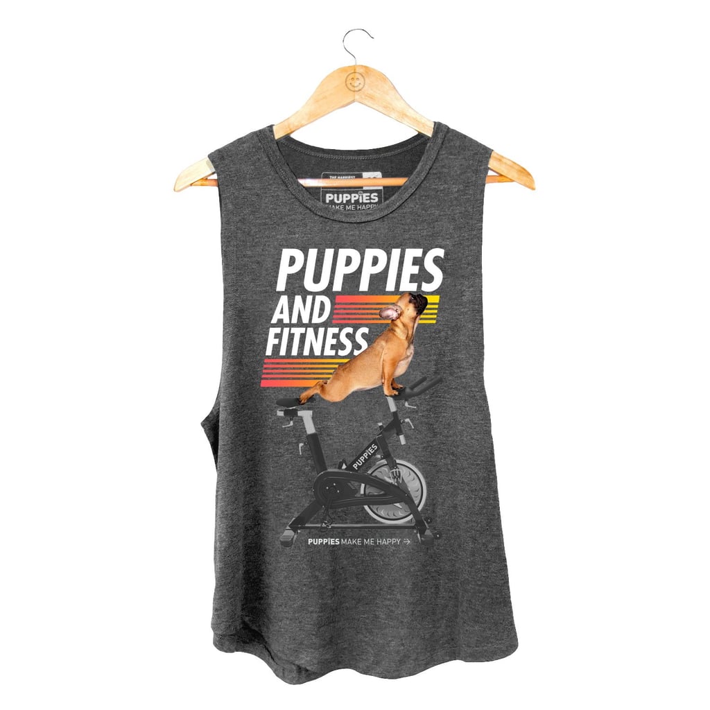 Puppies and Fitness Women's Sleeveless Tank