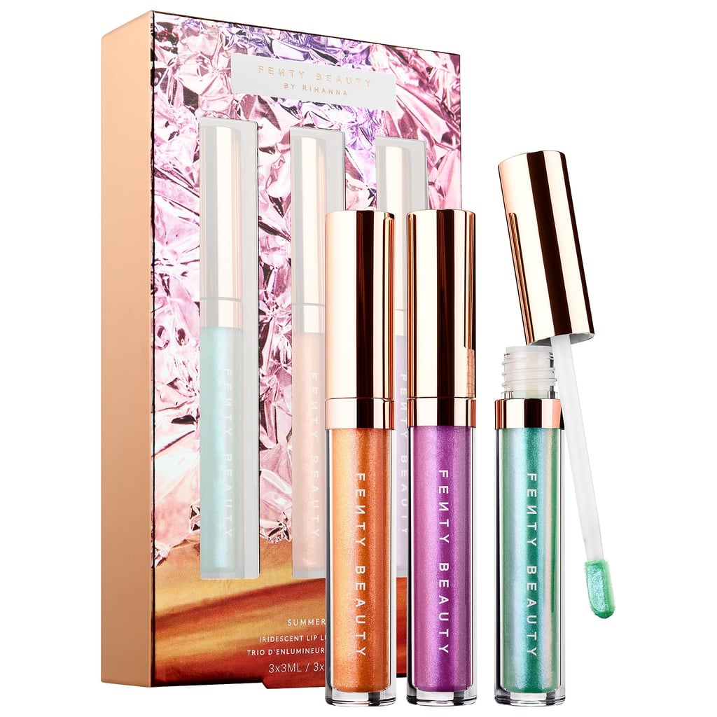 Fenty Beauty by Rihanna Summer Daze and Summer Nights Iridescent Lip Luminizer Trios