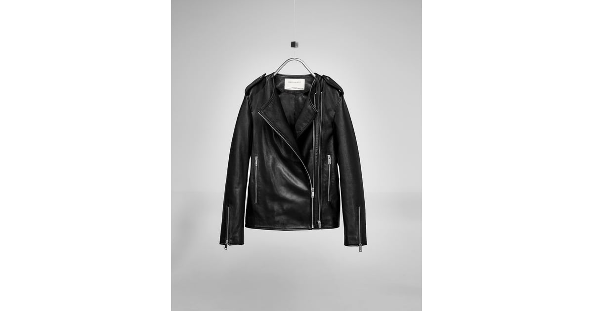 Leather Studio Jacket ($319) | Zara Studio Collection Fall 2016 ...