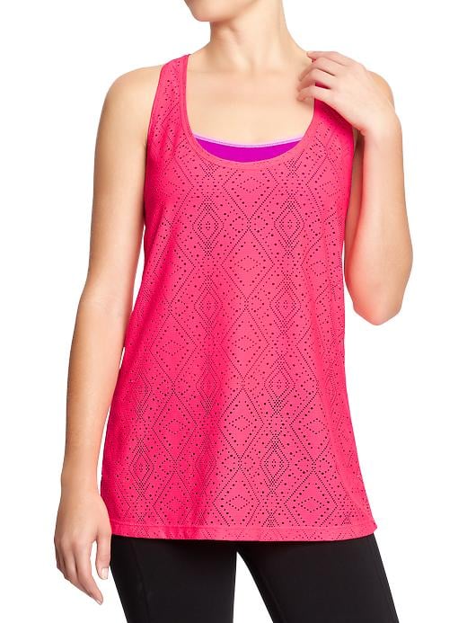 Old Navy Cut-Out Mesh Tank