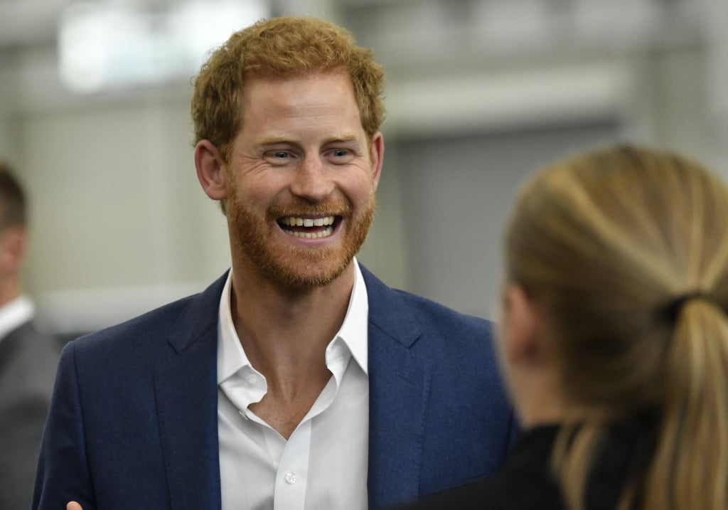 Prince Harry in Manchester, England, September 2017