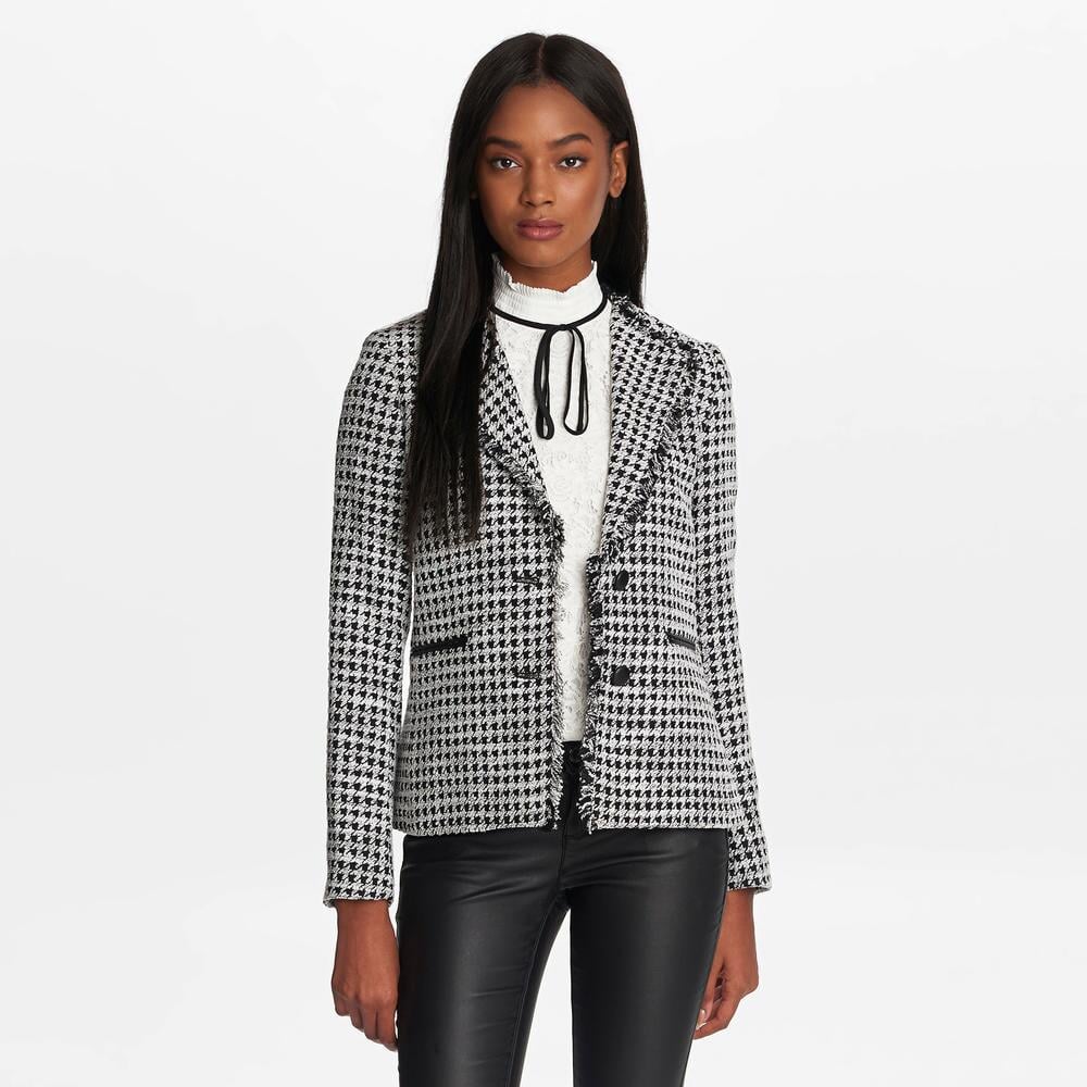 Tweed jacket karl lagerfeld sales