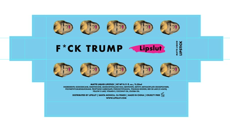 How She Dreamt Up the F*ck Trump Lipstick