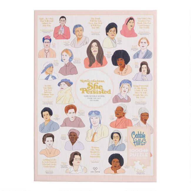 Nevertheless She Persisted Notable Women 1000 Piece Puzzle