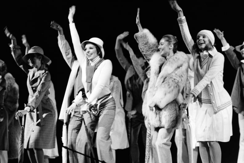 Liza Minnelli at the Battle of Versailles in 1973