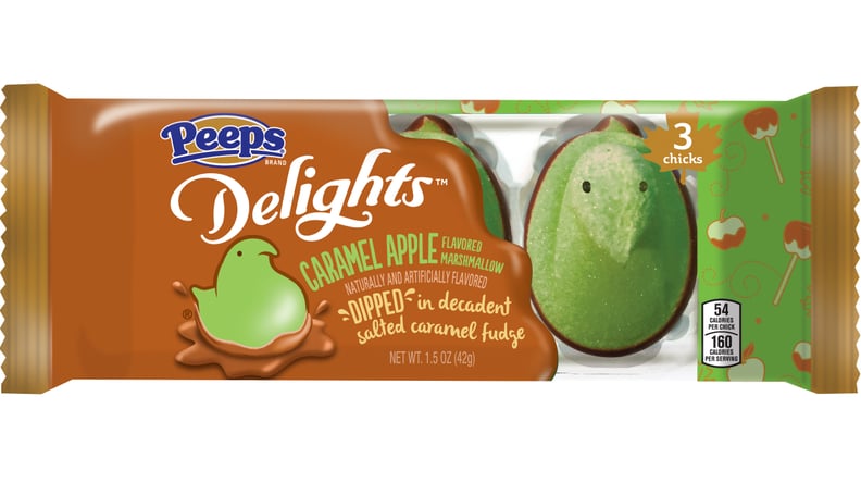 New: Peeps Caramel Apple Flavored Marshmallow Dipped in Salted Caramel Fudge ($2)